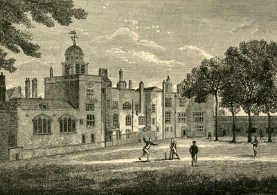 Charterhouse - The Quadrangle, c. 1872 by Unbekannt