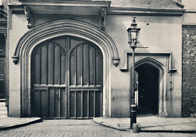 Charterhouse. Exterior of Entrance Gateway by Unbekannt