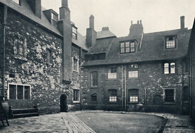 Charterhouse. Interior of Wash-House Court, 1925 by Unbekannt