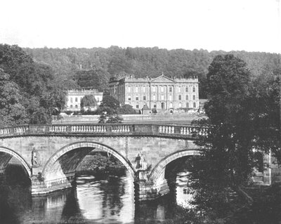 Chatsworth House, Derbyshire, 1894 by Unbekannt