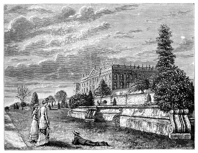 Chatsworth House from the South West by Unbekannt