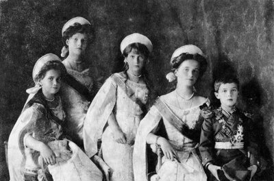 Children of Tsar Nicholas II of Russia by Unbekannt