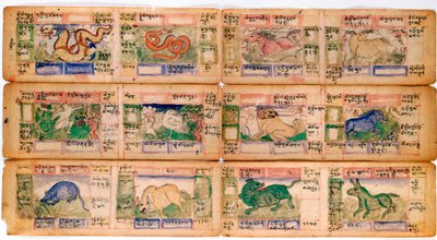 Chinese zodiac figures, late 18th century by Unbekannt