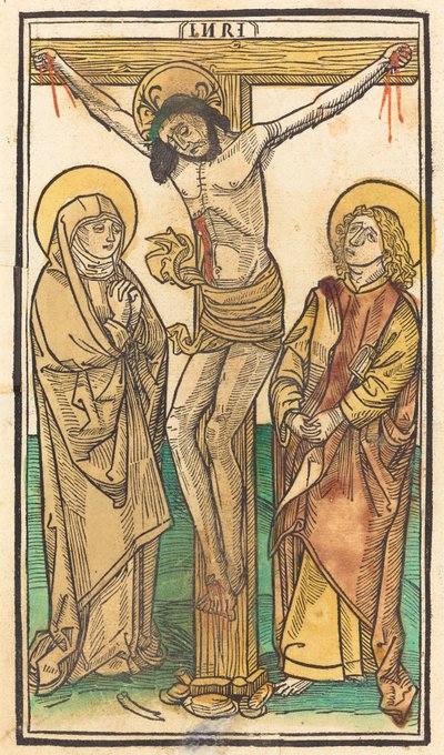 Christ on the Cross, c. 1485 by Unbekannt