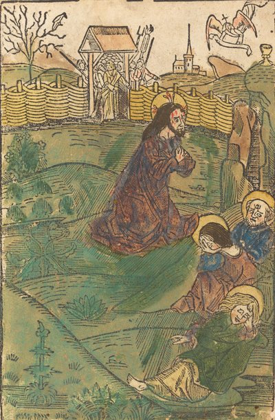 Christ on the Mount of Olives by Unbekannt