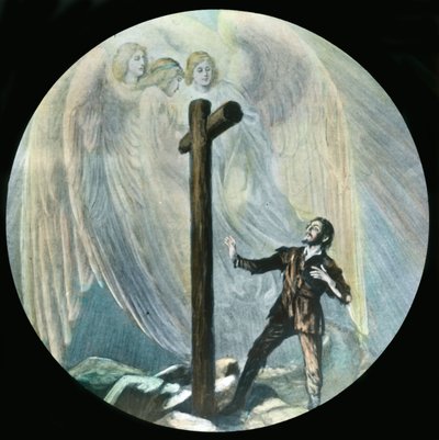 Christian Arrives at the Cross by Unbekannt