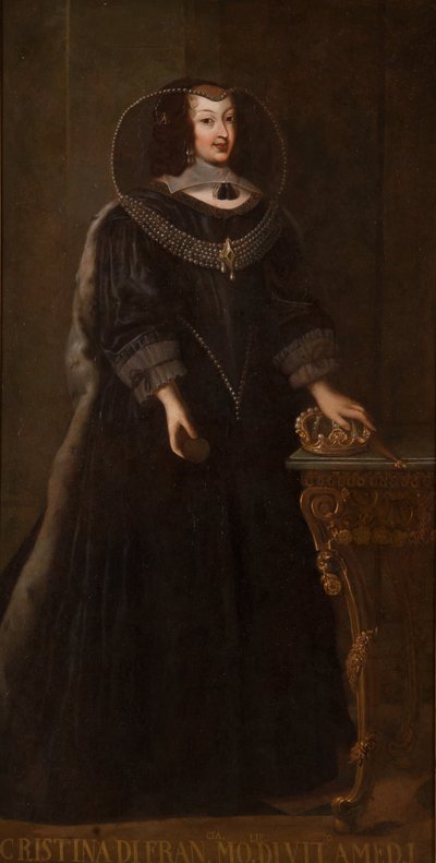Christine Marie of France, Duchess of Savoy by Unbekannt