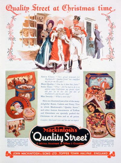 Christmas advert for Mackintoshs Quality Street by Unbekannt