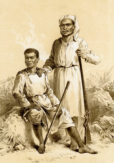 Chuma and Susi, 19th Century by Unbekannt
