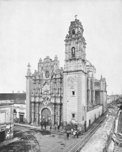 Church of La Santisima, Mexico City, Mexico, c1900 by Unbekannt