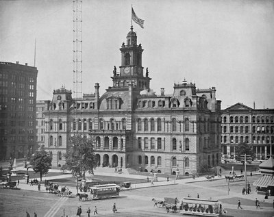 City Hall, Detroit, Michigan, 1897 by Unbekannt