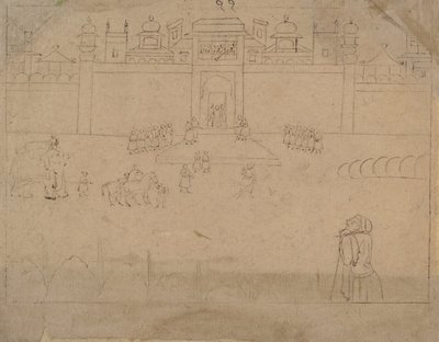 Cityscape, 19th century by Unbekannt