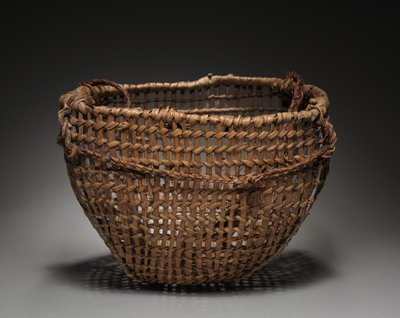 Clam basket with Tump Line, late 1800 by Unbekannt