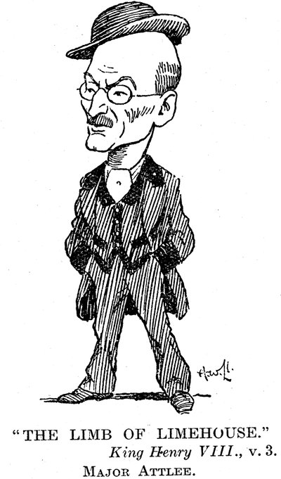 Clement Attlee, British Labour statesman, 1932 by Unbekannt
