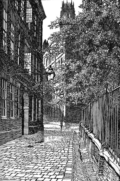 Cliffords Inn, Looking North by Unbekannt