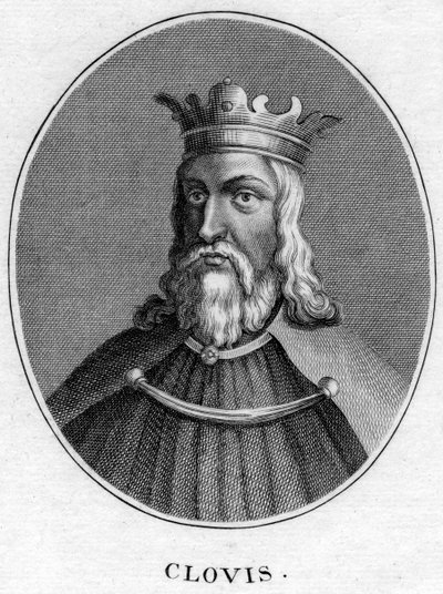 Clovis, King of the Franks by Unbekannt
