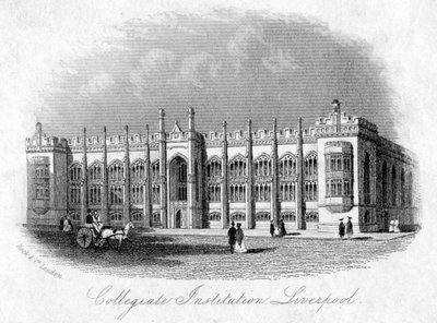 Collegiate Institution, Liverpool by Unbekannt