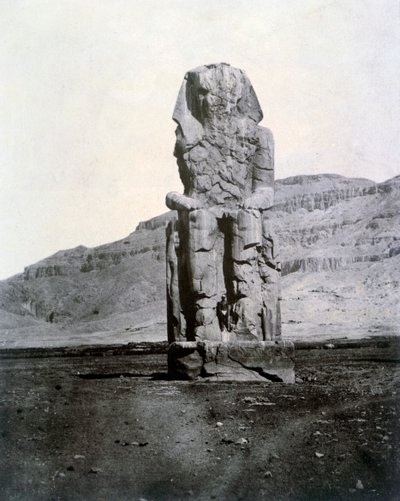 Colossi of Memnon, Thebes, Egypt, 1852 by Unbekannt