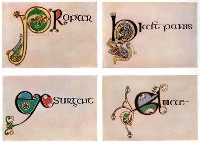 Compound Letters by Unbekannt