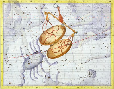 Constellation of Libra by Unbekannt