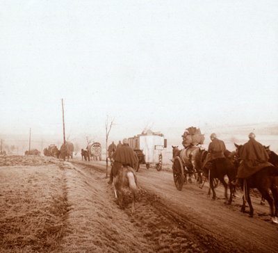 Convoy, Genicourt, Northern France by Unbekannt