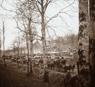 Convoy, Somme, northern France, c1914-c1918 by Unbekannt