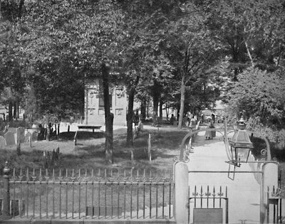 Copps Hill Cemetery, Boston, c1897 by Unbekannt