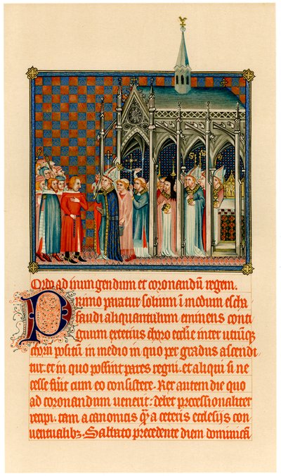 Coronation of Charles V by Unbekannt