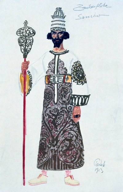 Costume Design for Sarastro, 1913 by Unbekannt