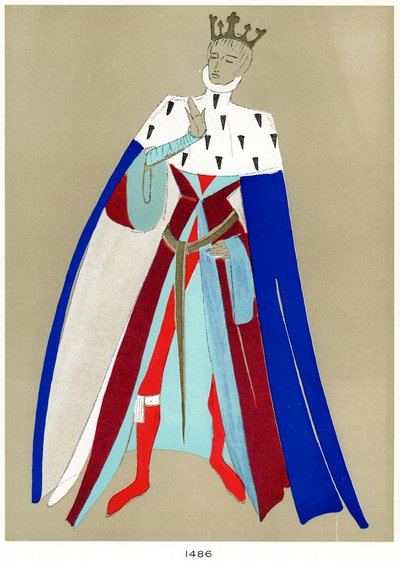 Costume of 1486 by Unbekannt