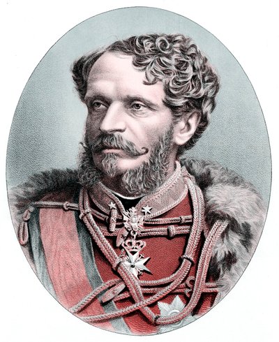 Count Julius Andrassy, Hungarian statesman by Unbekannt