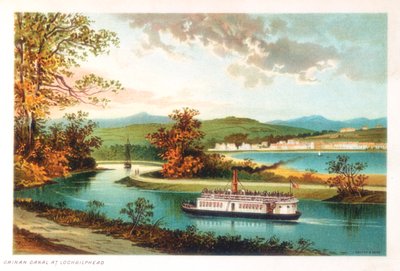 Crinan Canal at Lochgilphead, Scotland by Unbekannt