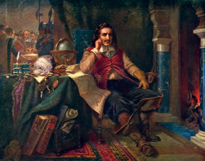 Cromwell refusing the Crown, 1925 by Unbekannt