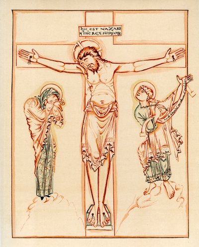 Crucifixion, 980-1000 AD by Unbekannt
