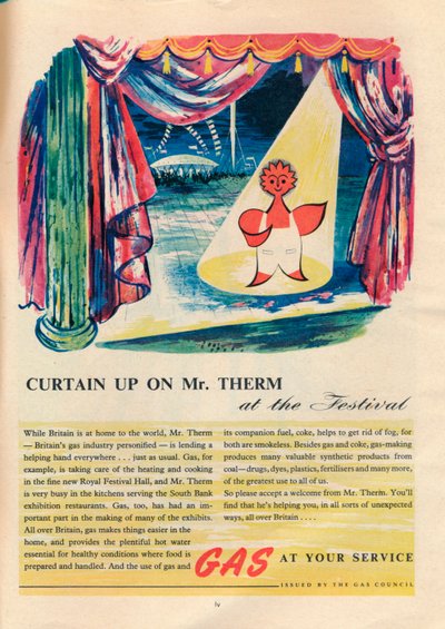 Curtain Up On Mr. Therm, 1951 by Unbekannt