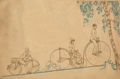 Cycling 1839-1939 Back Cover, 1939 by Unbekannt