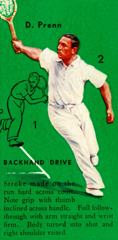 D. Prenn - Backhand Drive by Unbekannt
