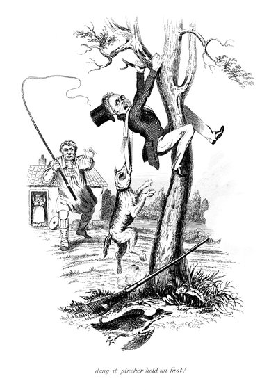 Dang it pincher hold un fast!, 19th century by Unbekannt