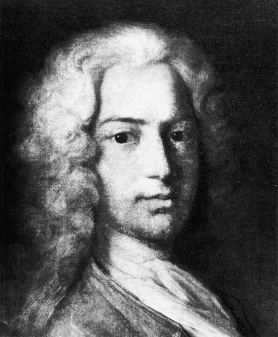 Daniel Bernoulli, Swiss mathematician, early 18th century by Unbekannt
