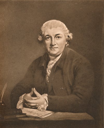 David Garrick by Unbekannt