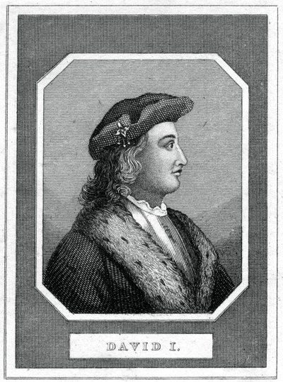 David I, King of Scotland by Unbekannt