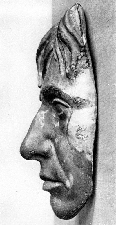 Death mask of Admiral Lord Nelson by Unbekannt