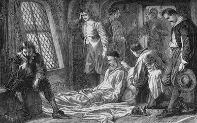 Death of Admiral Blake, 7 August 1657 by Unbekannt