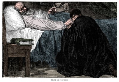 Death of Christopher Columbus by Unbekannt