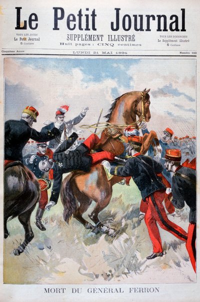 Death of General Ferron by Unbekannt