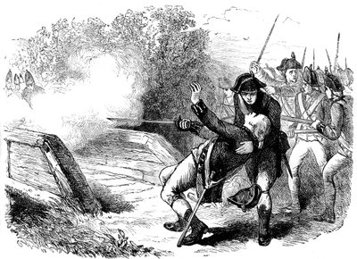 Death of Isaac Davis by Unbekannt