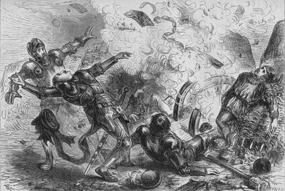 Death of James II of Scotland by Unbekannt