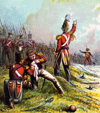 Death of Sir John Moore by Unbekannt