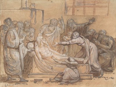 Death of Socrates by Unbekannt