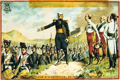 Defense of Huningue by Unbekannt